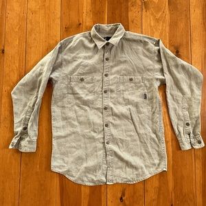 Patagonia Hemp Long Sleeve Button Down Shirt
